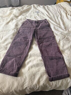Ripton Utility Relaxed Fit Men's Jeans pink purple